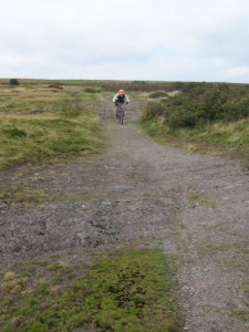Paul on the Cross Dyke descent. 
