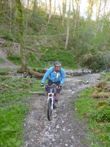 Mark after Pentre ford near Cilcain.