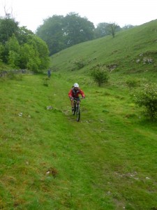 Alex on the Blackwell Mill descent. 